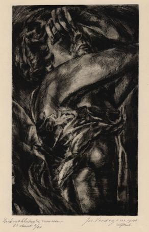 Ets van Belgische graficus Joseph Verdegem