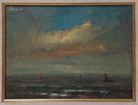 Schilderij van Vic Dooms kopen, een zeegezicht