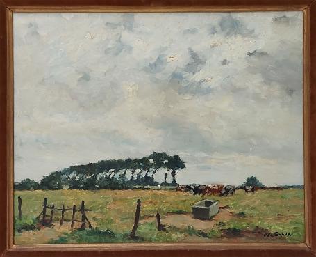 Landschgap van de kunstenaar Victor de Groux kopen