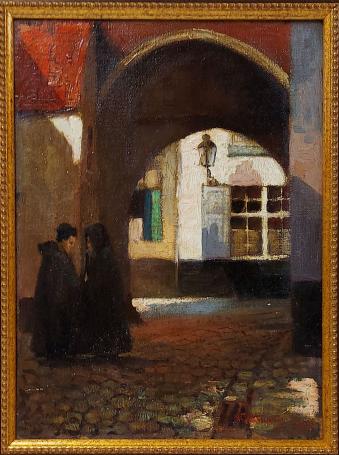 Mechelse kunstenares Virginie Cokelberghs met een kunstwerk