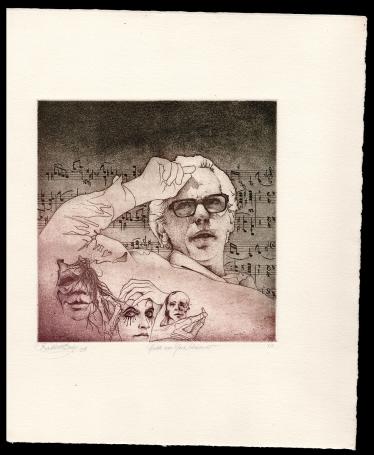 Ets van de Belgische graficus Walter Brems kopen