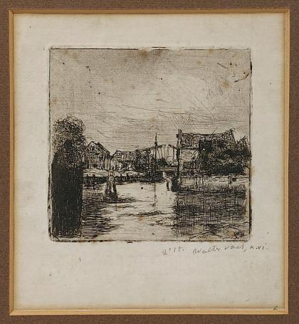 Walter Vaes Belgische kunstenaar met een grafisch kunstwerk