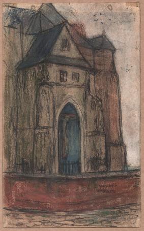 Tekening uit 1901 van Antwerpse kunstenaar Walter Vaes kopen