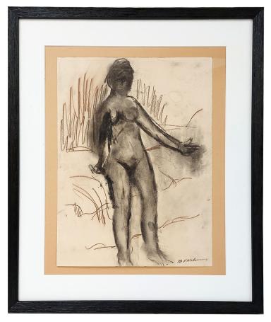 Tekening van de Belgische artiest Henri Victor Wolvens