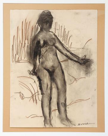 Tekening getekend door Henri Victor Wolvens