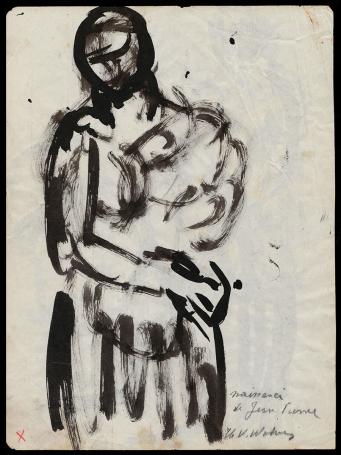 Tekeningen van de Belgische artiest Henri Victor Wolvens