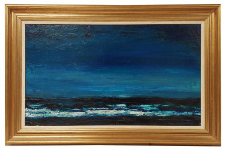 De Noordzee geschilderd door Walter Theunynck