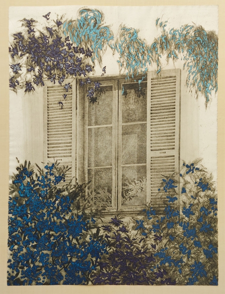 Franse schilderes Yannick Ballif (Y. Belif)