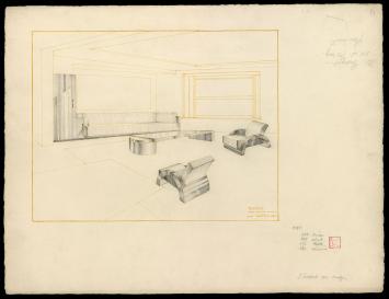 Meubelontwerp van Maurice Carlier