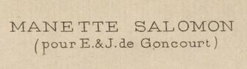 Heliogravure Manette Salomon Exsteens 1113
