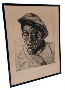 Hard Labeur, Man met sigaret 1933