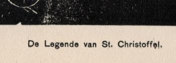 De Legende van St. Christoffel 1932 28/300
