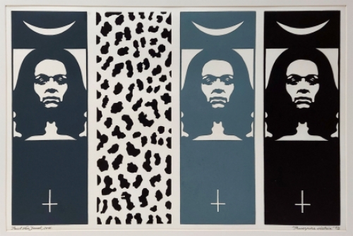 Linosnede van de Belgische kunstenaar Paul Van Dessel kopen