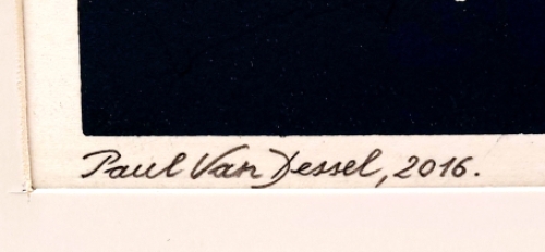 De Antwerpse kunstenaar Paul van Dessel