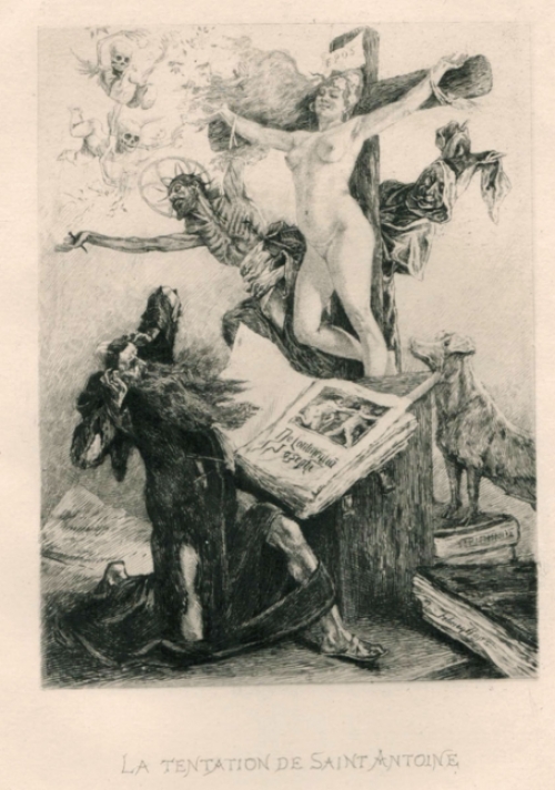 De Belgische kunstenaar Félicien Rops