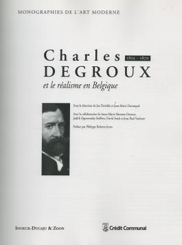 Charles Degroux Belgische kunstenaar