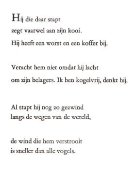 Hij die daar stapt 1998 III/X