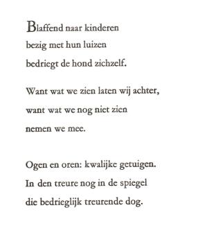 Blaffend naar kinderen 1998 III/X
