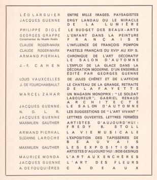 LA 049. L'art vivant N° 179 Décembre 1933