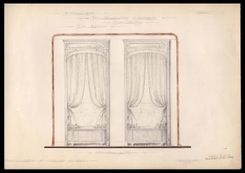 Neoclassicistisch interieur, Rue d'Argile 218 (1905)