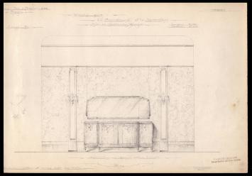 Neoclassicistisch interieur, Rue d'Argile 218 (1905)