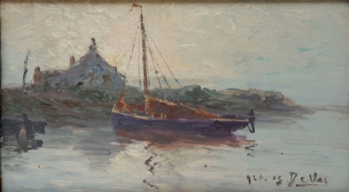 Schilderijtje van Albert Isidore De Vos kopen