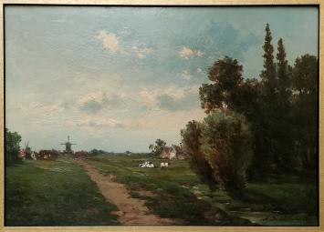 Schilderij Belgische kunstschilder Alphonse De Walsche