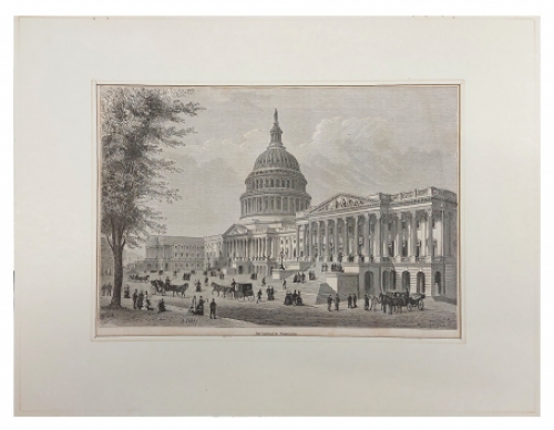 Gravure van Auguste Victor Deroy 