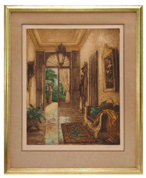 Interieur door A. Geudens