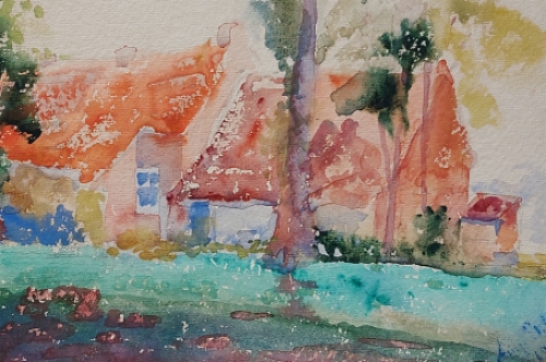 Schilderij van August Gillé kopen