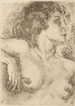 Etsen van Arthur Greuell kopen met kader