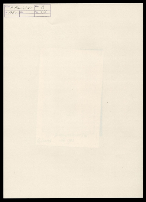 Ex Libris Jef Arras D 1983 17/200