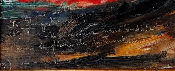 Le Purgatoire, Chtr VII Vous sentiez... – Oil on canvas on board – Armand Jamar – 1939