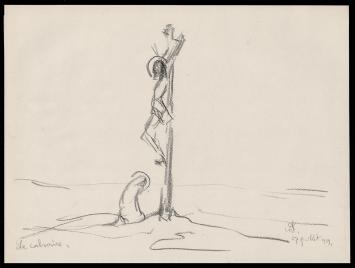 Tekening uit 1939 van de Belgische kunstschilder Armand Jamar kopen