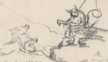 Tekening van A. Jamar uit 1939 kopen