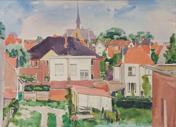 Kunstwerk uit 1966 door Antoon Luyckx