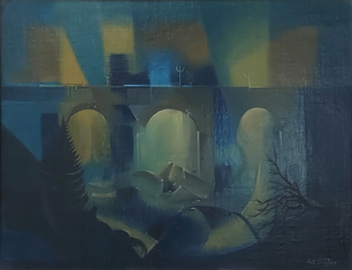 Schilderij van de Antwerpse schilder Antoon Luyckx  kopen