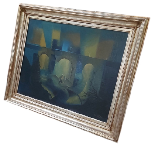 Surrealistisch landschap 1972