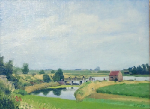 De sluis van Nieuwpoort van A. Luyckx