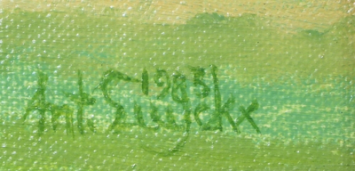 Kunstschilder Antoon Luyckx 1983