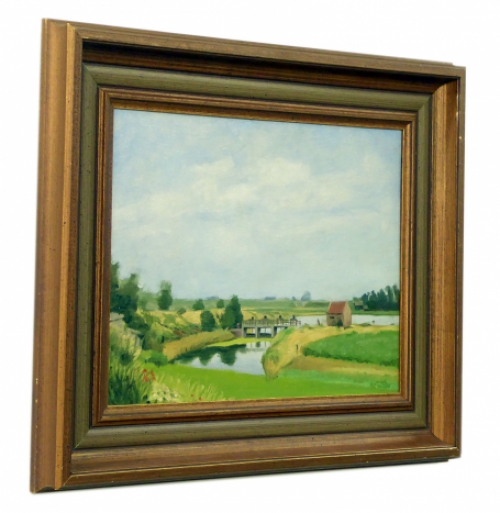 Schilderij van de Belgische kunstschilder Antoon Luyckx