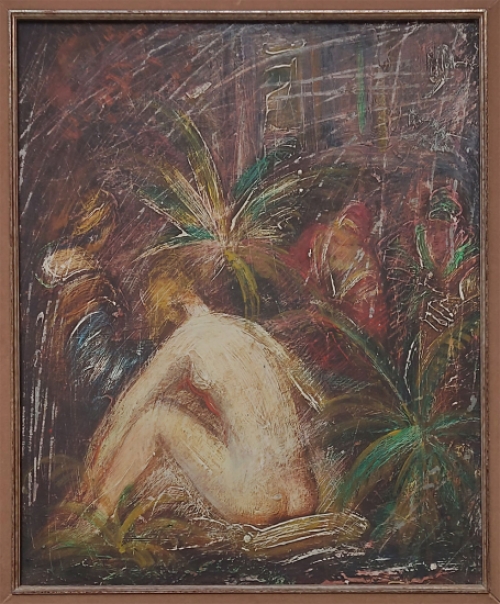 Expressionistisch schilderij van Franse kunstenaar André Missant kopen