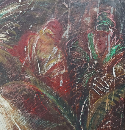 Expressionistisch schilderij van Franse kunstenaar André Missant kopen