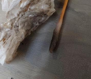 Graanschoven aan de rand van het dorp