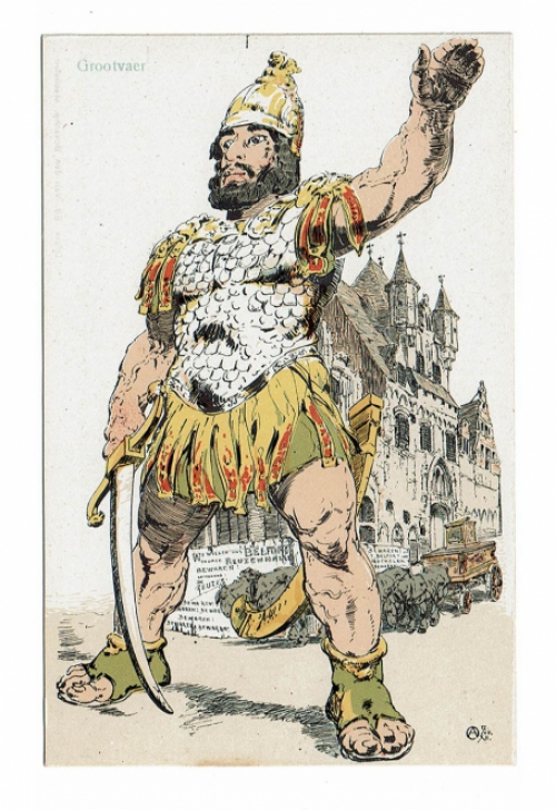 Postkaart van Alfred Ost