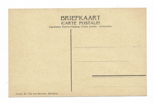 Postkaart van de Mechelse kunstenaar Alfred Ost