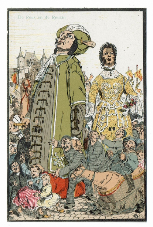 Postkaart van Alfred Ost