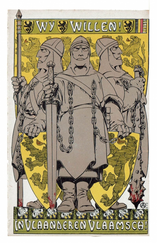 Postkaart van Alfred Ost