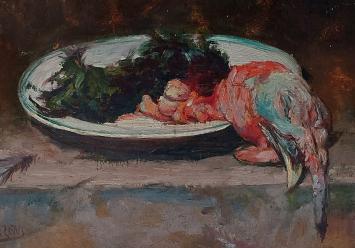 Kunstwerken van de Belgische kunstschilder Alexandre Tielens