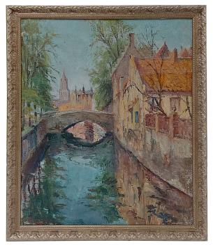 Schilderij van de Belgische kunstschilder Alexandre Tielens kopen